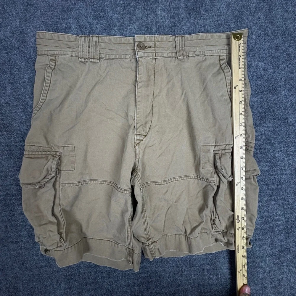 Polo Ralph Lauren Mens 38 Khaki Cargo Shorts Tan Cotton Classic Polo Chino 9
